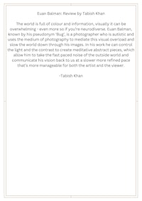 a page with a quote on it