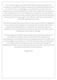 a page with a quote on it