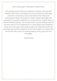 kiran development review by tibet khan