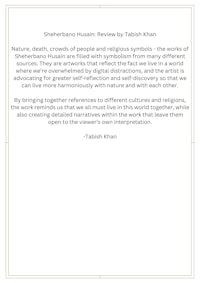 a cover page for a book with the title,'students in humanities review by daniel khan'